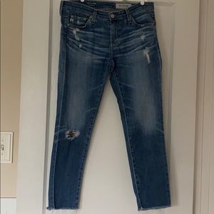 AG the stilt crop jeans